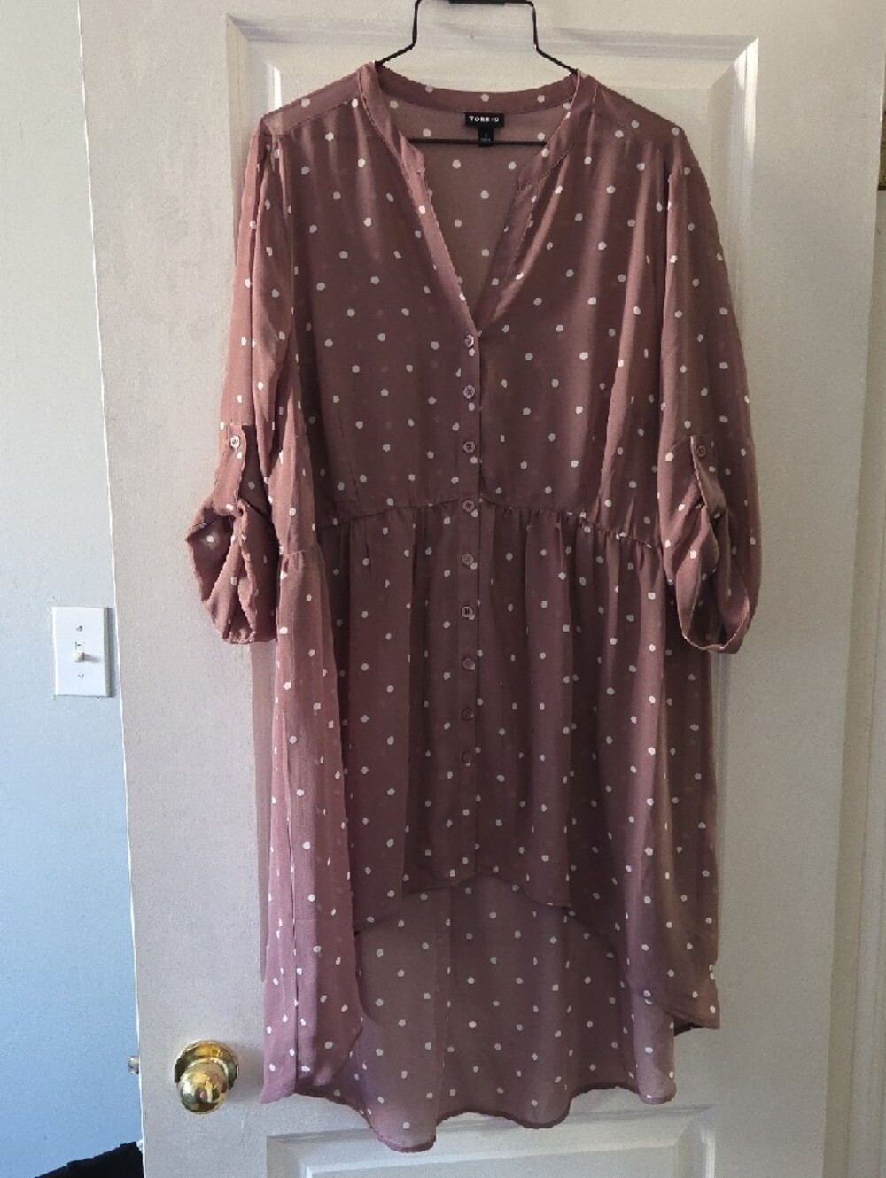 Torrid High-Low Tunic Size 1 - Picture 3 of 4